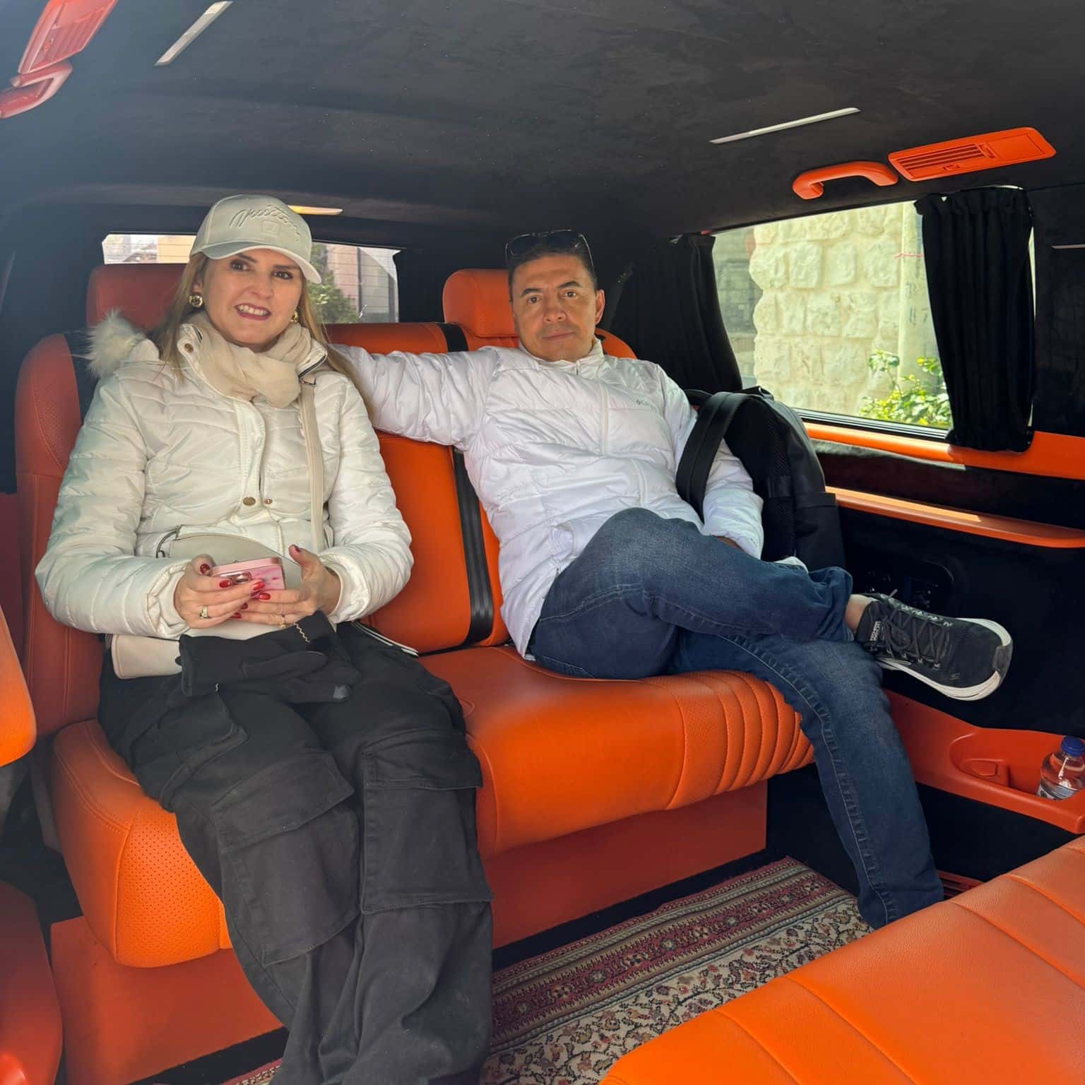 Two guests inside the Vip Vito